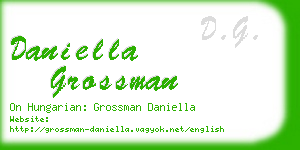 daniella grossman business card